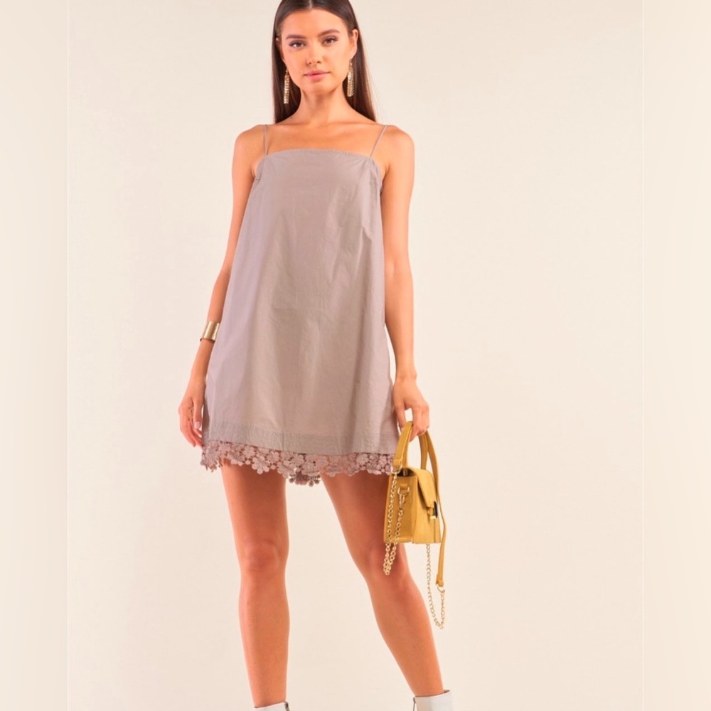 Tan dress